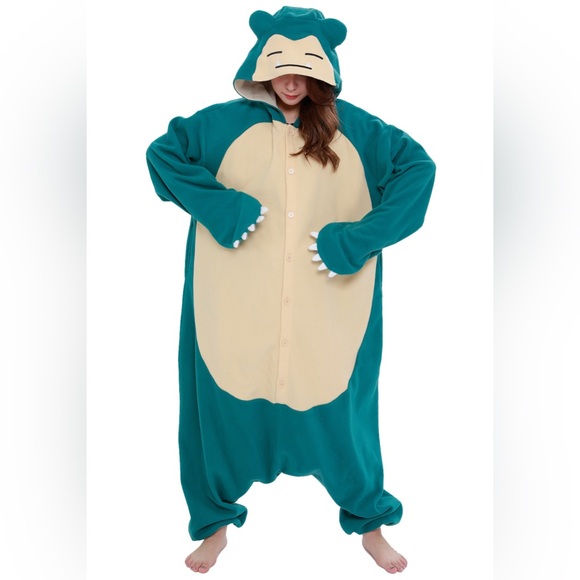 Pokemon Other - Pokemon‎ Snorlax Kigurumi Onesie One Size